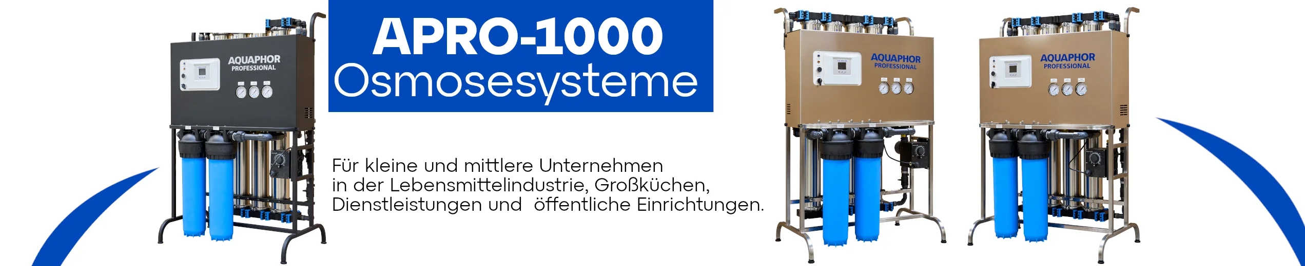 APRO-1000 Umkehrosmosesysteme