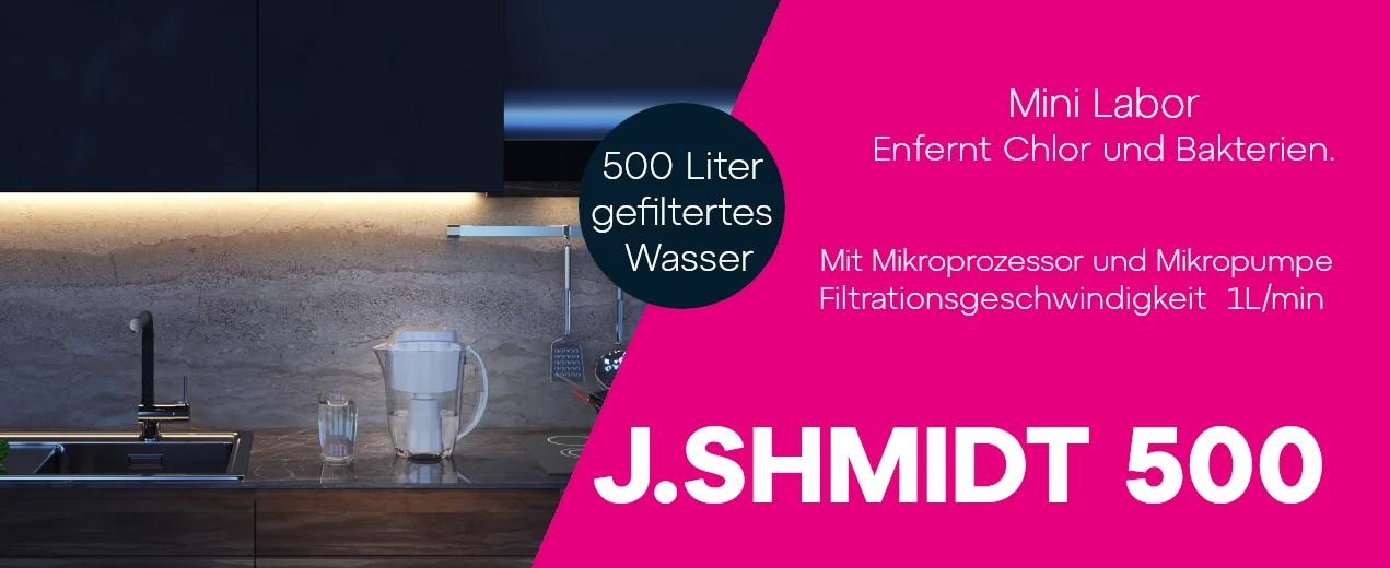 Tischwasserfilter J.Shmidt 500