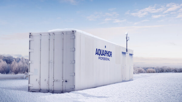 Containerisierte Trinkwasseraufbereitungsanlage - Autonome Wasseraufbereitungsanlage für jede Art von Wasser
