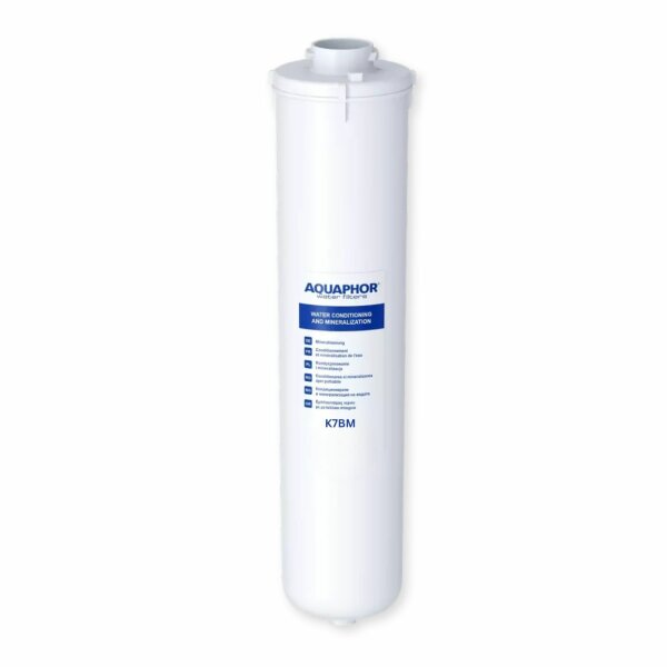 AQUAPHOR K7BM Kartusche 3in1 Hohlfasermembran zur Mikrofiltration bis 0,1 Mikron mit Keimsperre und Remineralisierung
