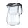 Tischwasserfilter AQUAPHOR Provence schwarz + A5 Aqualen Mg Magnesium Kartusche -Trinkwasserfilter mit 4,2 Liter Fassungsvermögen