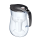 Tischwasserfilter AQUAPHOR Provence schwarz + A5 Aqualen Mg Magnesium Kartusche -Trinkwasserfilter mit 4,2 Liter Fassungsvermögen