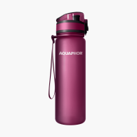 AQUAPHOR Wasserfilter-Trinkflasche CITY Kirsch-Rot 0,5L...