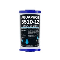 AQUAPHOR B510-12 Ersatz-Wasserfilter 2-Stufen AQUALEN + AKTIVKOHLE Filtrationskartusche bis 5 Mikron für Gross Midi - BIG Blue und Jumbo Filtergehäuse