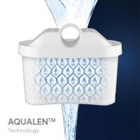 Tischwasserfilter AQUAPHOR AMETHYST 2,8 L GRAU Trinkwasserfilter mit MAXPHOR+ Wasserfilter-Kartusche