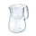 Tischwasserfilter AQUAPHOR Provence mit 2 x A5 Filterkartusche weiß Trinkwasserfilter mit 4,2 Liter Fassungsvermögen