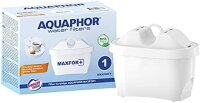 Tischwasserfilter AQUAPHOR COMPACT orange 2,4l Trinkwasserfilter mit MAXPHOR+ Wasserfilter-Kartusche für 200 Liter gefiltertes Wasser