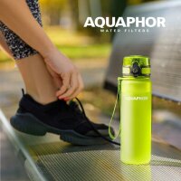 AQUAPHOR CITY Aktivkohle-Wasserfilter für CITY Wasserfilter-Trinkflaschen 2 Stück für 2  x 150 LIter gefiltertes Wasser