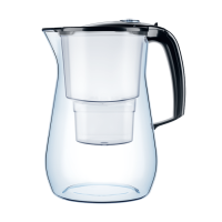 Tischwasserfilter AQUAPHOR ONYX Trinkwasserfilter schwarz mit 3 x MAXFOR+ Wasserfilter-Kartusche