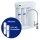 AQUAPHOR RO-101S Umkehrosmoseanlage inkl. K2 und K5 Ersatzfilter mit 1 Wege Wasserhahn weiß Trinkwasserfilter Reverse Osmosis System 50 GPD Membran für 190 Liter am Tag