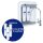 AQUAPHOR RO-202S Umkehrosmoseanlage - Reverse Osmosis System für 380 Liter am Tag mit Keimsperre und Mineralisierung - 5 Liter Wasserspeicher und 1 Wege Entnahmehahn inkl. zusätzlicher K1,K2 und K7BM Ersatzfilter