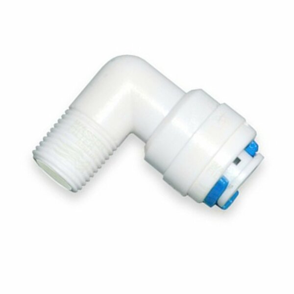 Aquintos Easy & Quick Verbinder 3/8" AG x 1/4" - 90° Easy Quick Schlauchanschluss