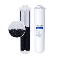 AQUAPHOR RO-101S-IL Umkehrosmoseanlage mit 1 Wege Wasserhahn Trinkwasserfilter Reverse Osmosis System 50GPD Membran für 190 Liter am Tag
