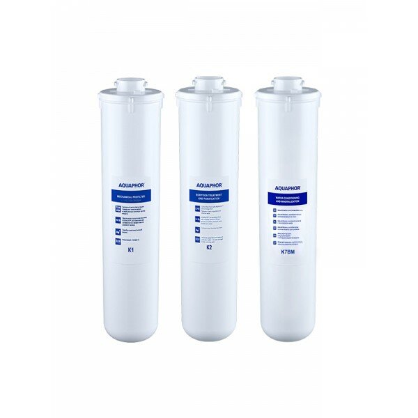 AQUAPHOR DWM RO-102S RO-101S RO-101 RO-202S Ersatzfilter-Set - K1 - K2 -K7BM inkl. Remineralisiserung und Keimsperre