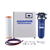 Zweistufige Umkehrosmoseanlage OsmoControl TwinRO-DP-60 | 60 l/h | Maximale Entmineralisierung für Labor & Industrie | Double-Pass-System