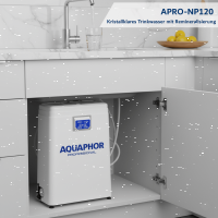 APRO-NP-120 Trinkwasseranlage | 120 l/h | Umkehrosmose mit Keimsperre & Remineralisierung