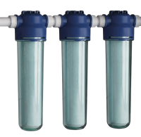 Umkehrosmoseanlage OsmoControl APRO-100  für 100L/h - inkl. GROSS DUO Vorfiltersystem und 35 L Wasserspeicher im Koffer